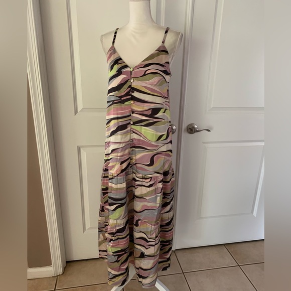 Ted Baker London Printed Button-Through Cami Dress - Picture 7 of 16